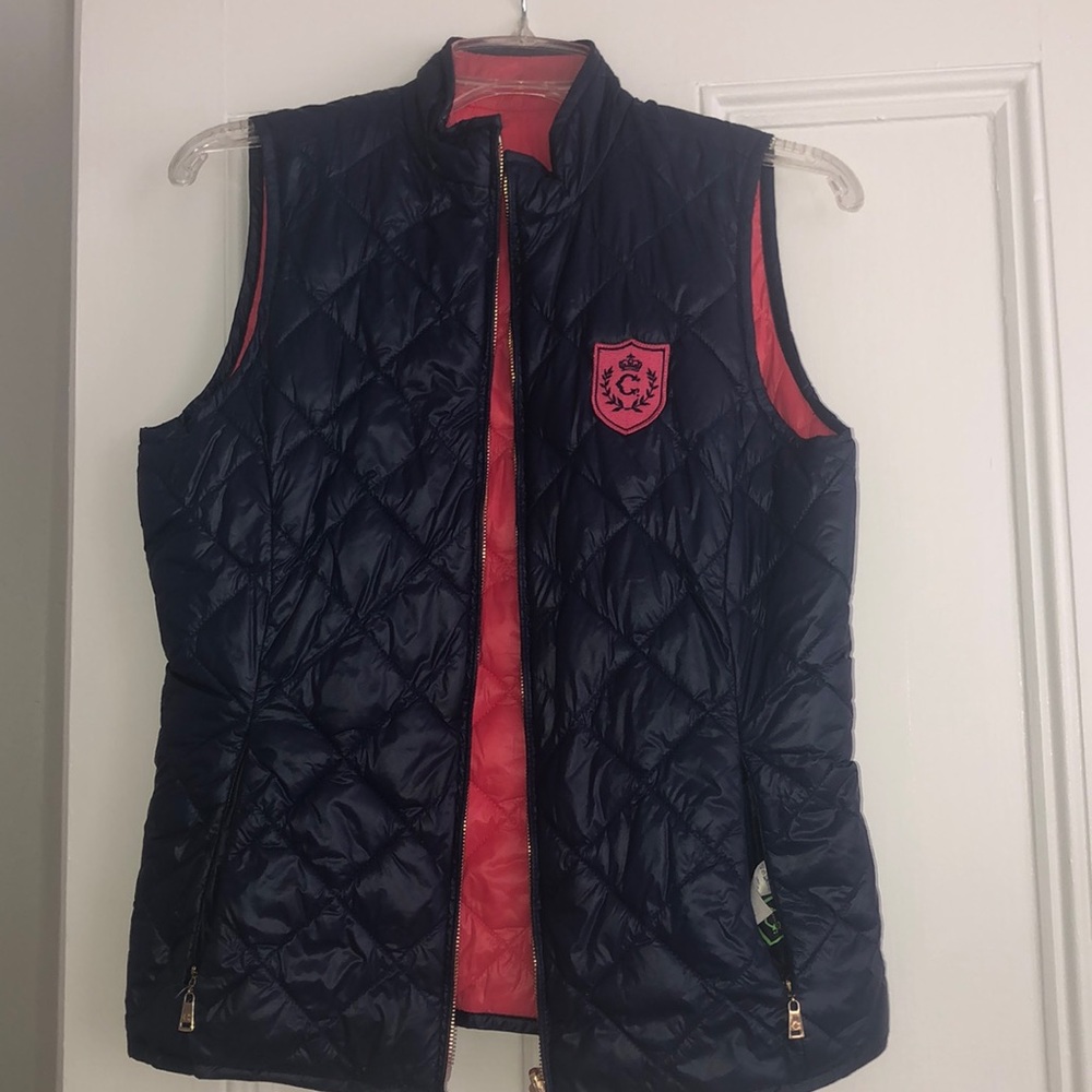 Reversible Navy/Pink C Wonder Vest